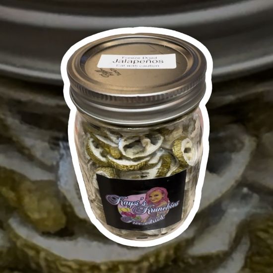 Picture of Freeze Dried Jalapenos Jar